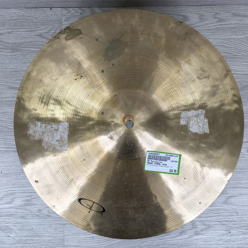 Vist Large View of Product Image Which is Used GP Percussion CRASH CYMBAL 16IN Crash Cymbal 16"