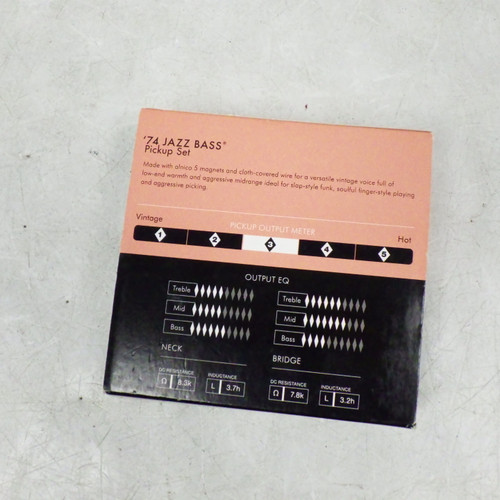 Vist Large View of Product Image Which is Used Fender 74 Jazz Bass Pickup Set Guitar Pickup