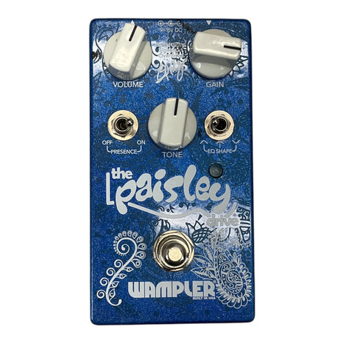 Vist Large View of Product Image Which is Used Wampler The Paisley Drive Overdrive Pedal
