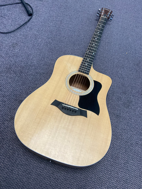 Vist Large View of Product Image Which is Used Taylor 110CE Solid Top Acoustic Guitar Wood