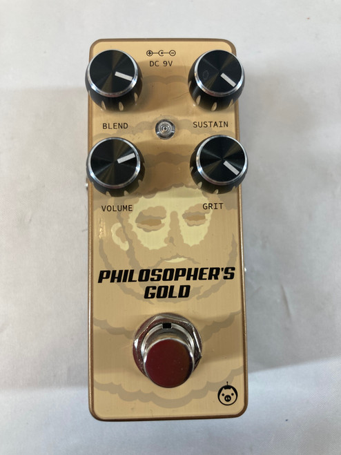 Vist Large View of Product Image Which is Used Pigtronix Philosopher's Gold Compressor Pedal