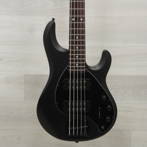 Vist Large View of Product Image Which is Used Sterling By Ernie Ball Stingray RAY5HH Bass Guitar Black 5-String