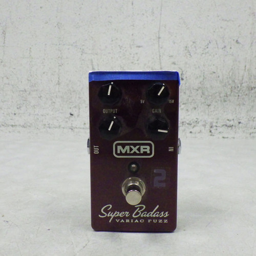 Vist Large View of Product Image Which is Used Mxr Super Badass Variac Fuzz Fuzz Pedal