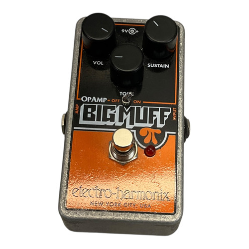 Vist Large View of Product Image Which is Used Electro Harmonix Op Amp Big Muff Pi Fuzz Pedal