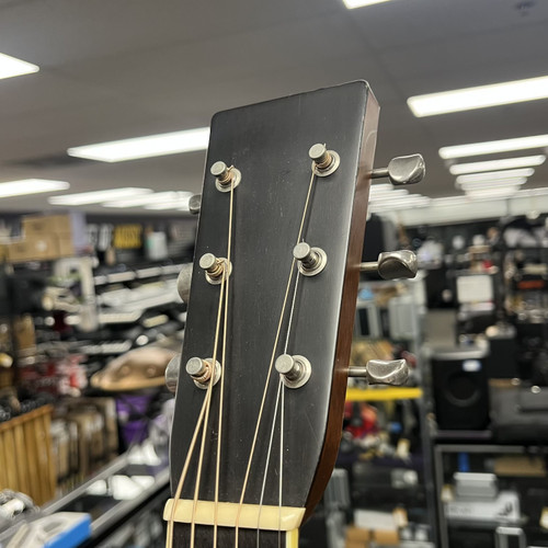 Vist Large View of Product Image Which is Used Santa Cruz 1989 D Model Tony Rice Signature Solid Top Acoustic Guitar Natural