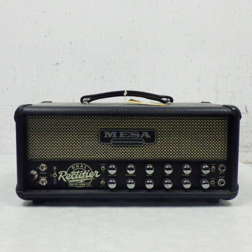 Vist Large View of Product Image Which is Used Mesa Boogie Dual Rectifier Recto-Verb 25 Head Tube Amplifier Head