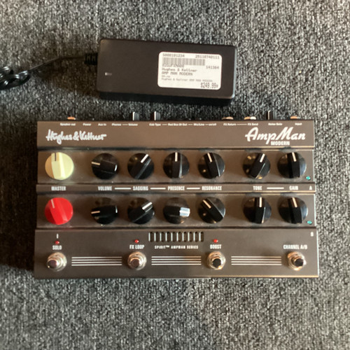 Vist Large View of Product Image Which is Used Hughes & Kettner AMP MAN MODERN Floorboard Amp Modeling + FX