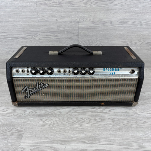 Vist Large View of Product Image Which is Used Fender BASSMAN 50 HEAD 70S Vintage Tube Guitar Head