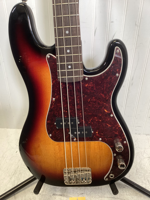 Vist Large View of Product Image Which is Used Squier CV 60 P-BASS P Type Bass Guitar Sunburst 4-String