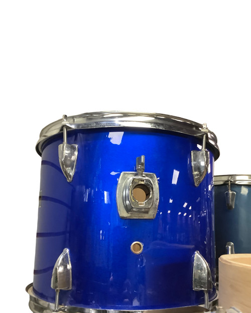 Vist Large View of Product Image Which is Used Pearl 12 TOM Single Drum Blue 12"