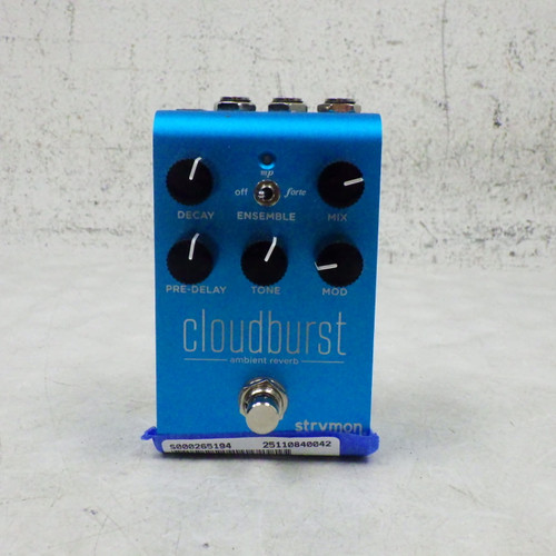 Vist Large View of Product Image Which is Used Strymon Cloudburst Ambient Reverb Pedal Reverb Pedal