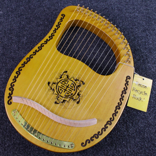 Vist Large View of Product Image Which is Used Donner LYRE HARP Guitar