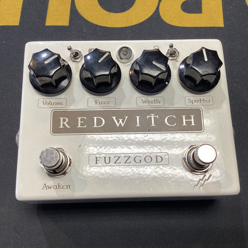 Vist Large View of Product Image Which is Used Red Witch FUZZGOD V1 Fuzz Pedal