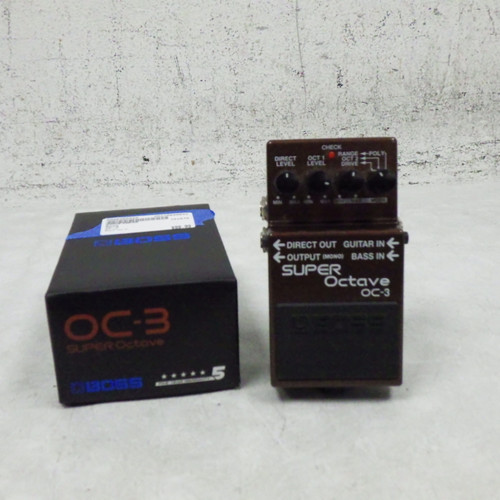 Vist Large View of Product Image Which is Used Boss OC-3 Synthesizer Pedal