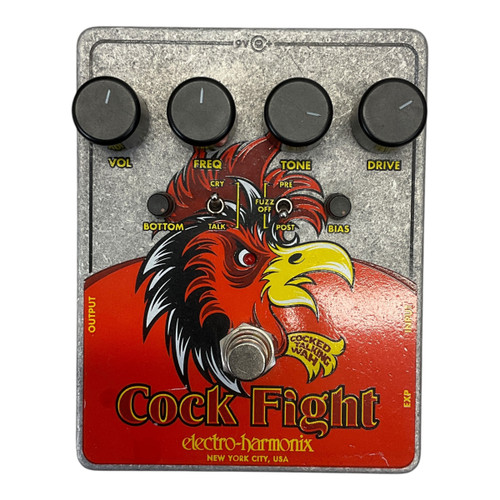 Vist Large View of Product Image Which is Used Electro Harmonix Cock Fight Wah Pedal