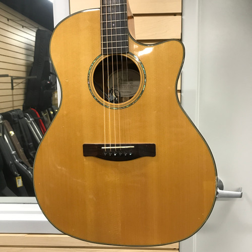 Vist Large View of Product Image Which is Used Fender GA43SCE Laminate Top Acoustic Guitar Natural