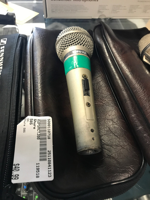 Vist Large View of Product Image Which is Used Shure 58S Dynamic Microphone