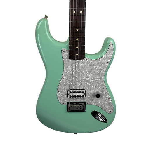 Vist Large View of Product Image Which is Used Fender TOM DELONGE STRATOCASTER S Type Electric Guitar Blue 6-String