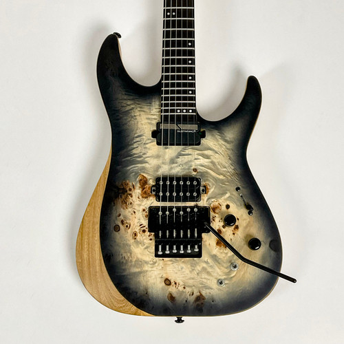 Vist Large View of Product Image Which is Used Schecter REAPER-6 FR-S Electric Guitar Satin Charcoal Burst 6-String