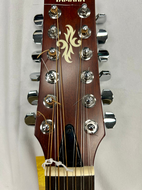 Vist Large View of Product Image Which is Used Yamaha APX512A spruce top Acoustic Guitar Tobacco Sunburst 12 string