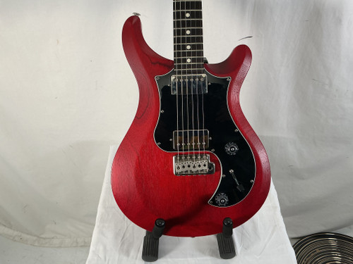 Vist Large View of Product Image Which is Used Paul Reed Smith - PRS 2020 S2 STANDARD SATIN RED Double Cut Electric Guitar Red 6-String