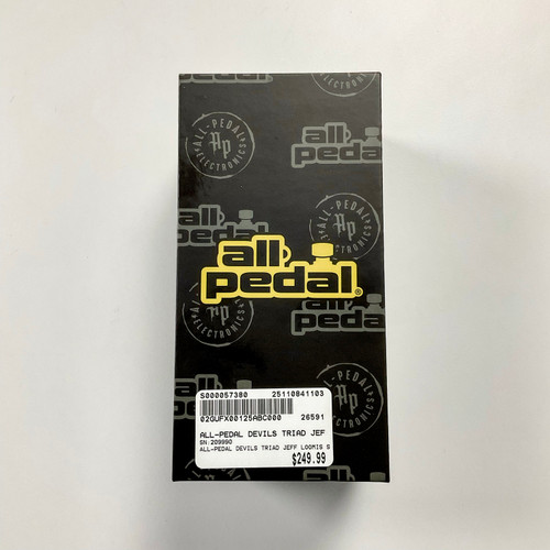 Vist Large View of Product Image Which is Used All-Pedal Devil's Triad Jeff Loomis Signature Guitar Effects Pedal