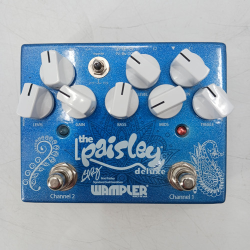 Vist Large View of Product Image Which is Used Wampler PAISLEY DELUXE Distortion Pedal