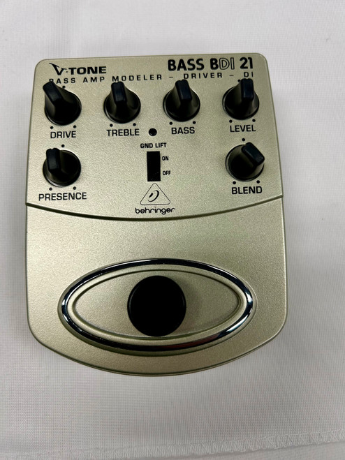 Vist Large View of Product Image Which is Used Behringer BASS BDI 21 Amp Modeling Pedal