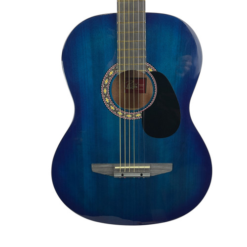 Vist Large View of Product Image Which is Used Rogue SO-069-RAG-BL Laminate Top Acoustic Guitar Blue