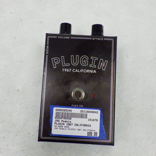 Vist Large View of Product Image Which is Used Jhs Pedals Plugin 1967 California Compressor Pedal