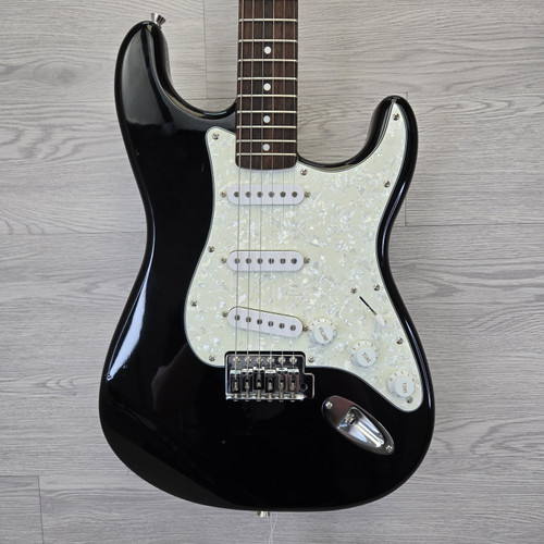 Vist Large View of Product Image Which is Used Squier Strat Electric Guitar Black 6-String