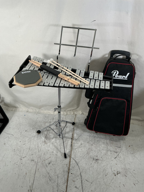 Vist Large View of Product Image Which is Used Pearl BELL KIT WITH WHEELS Bell Kit in Gig Bag