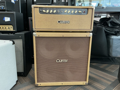 Vist Large View of Product Image Which is Used Carvin VINTAGE 50 W/410 CAB Vintage Tube Guitar Head