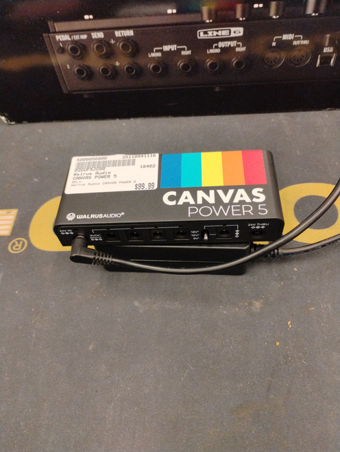 Vist Large View of Product Image Which is Used Walrus Audio CANVAS POWER 5 Guitar Effects Pedal