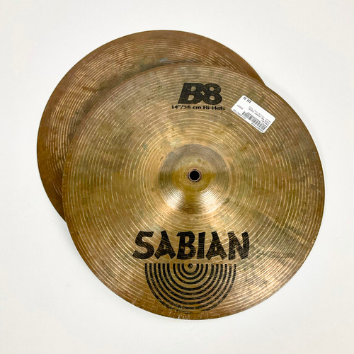 Vist Large View of Product Image Which is Used Sabian 14IN B8 Hi-Hat Cymbals