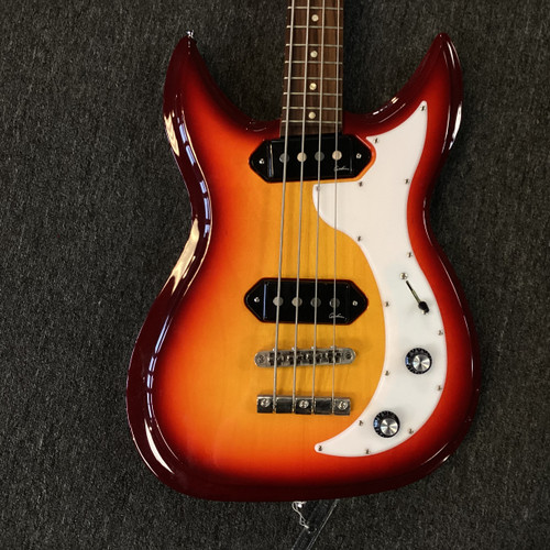 Vist Large View of Product Image Which is Used Godin DORCHESTER 4 Bass Guitar Cherry Sunburst 4-String