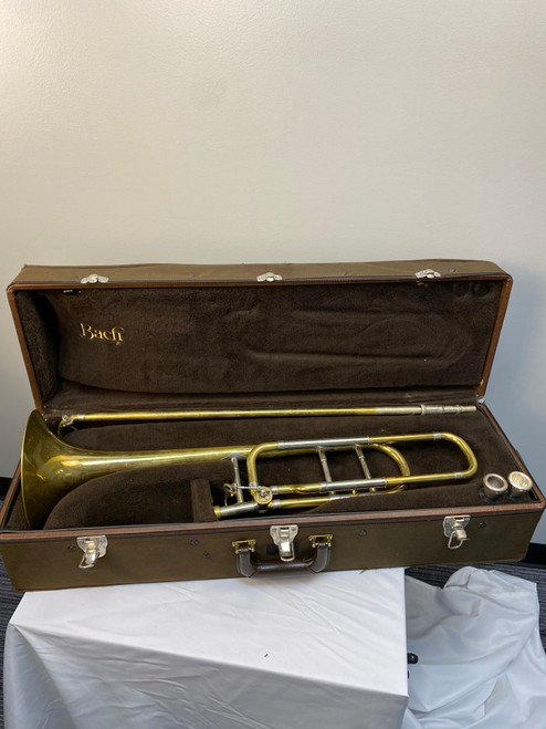 Vist Large View of Product Image Which is Used Bach 42BO PRO TROMBONE/1979 HSC Vintage Trigger Trombone