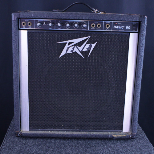 Vist Large View of Product Image Which is Used Peavey BASIC 60 BASS AMP 1 x 15 Bass Combo Amplifier 1 x 15