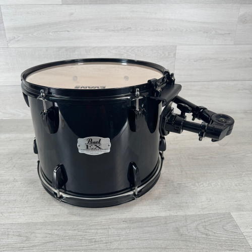 Vist Large View of Product Image Which is Used Pearl Export Series Rack Tom - Black - 10 x 13-inch