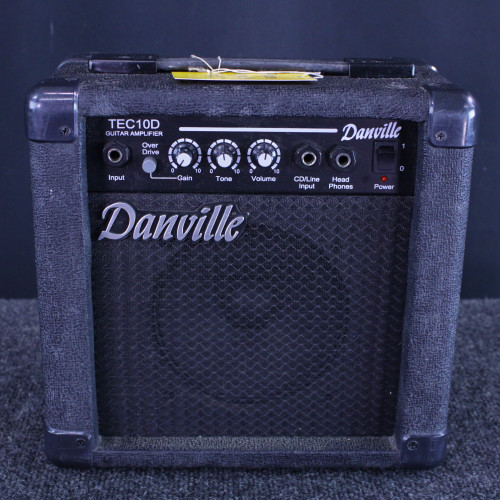 Vist Large View of Product Image Which is Used Danville TEC10D ELECTRIC GUITAR AMP 1 x 5 Solid State Amplifier 1 x 5