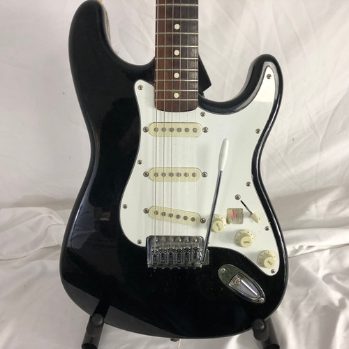 Vist Large View of Product Image Which is Used Fender 1992 MIM STRATOCASTER S Type Electric Guitar Black 6-String