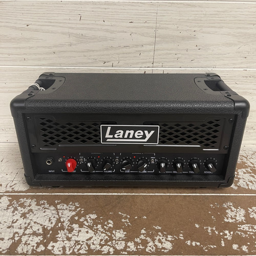 Vist Large View of Product Image Which is Used - Laney IRONHEART FOUNDRY DUALTOP W/AC Solid State Guitar Head
