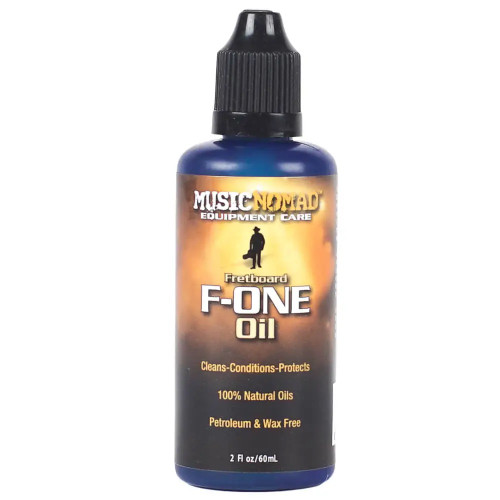 Vist Large View of Product Image Which is New Music Nomad Fretboard F-ONE Oil – Cleaner & Conditioner