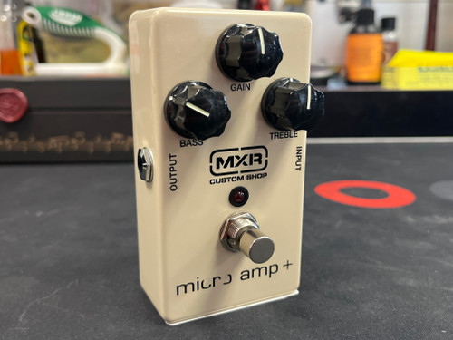 Vist Large View of Product Image Which is Used MXR MICRO AMP + Amp Modeling Pedal