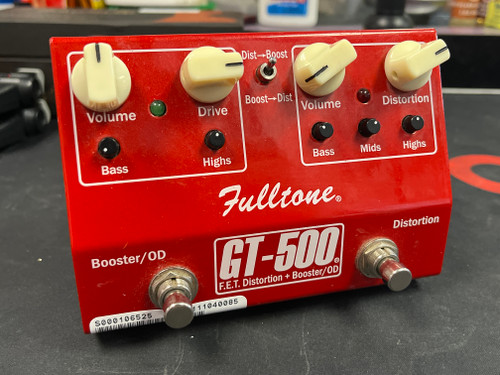 Vist Large View of Product Image Which is Used Fulltone GT-500 Distortion Pedal
