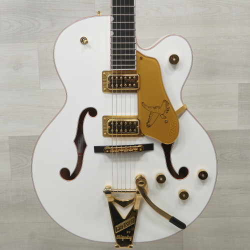 Vist Large View of Product Image Which is Used Gretsch G6136TG Electric Guitar White