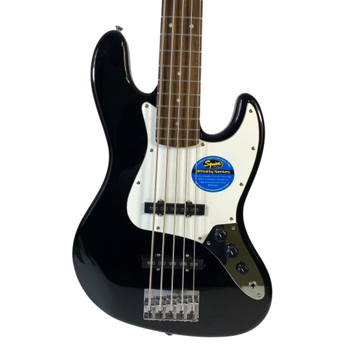 Vist Large View of Product Image Which is Used Squier AFFINITY JAZZ V Bass Guitar Black 5-String