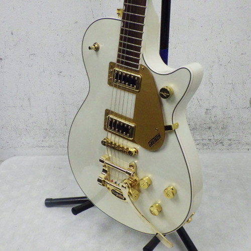 Vist Large View of Product Image Which is Used Gretsch Electromatic Champagne LP Type Electric Guitar White 6-String