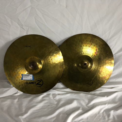 Vist Large View of Product Image Which is Used Planet Z 14IN HI HATS Hi Hat Cymbals 14"
