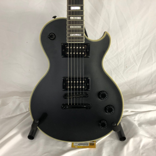 Vist Large View of Product Image Which is Used Schecter SOLO-II CUSTOM LP Type Electric Guitar Black 6-String
